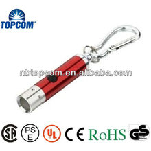 Aluminium Mini LED Keychain Light